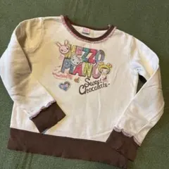 メゾピアノ♪みみぽぽベリーちゃん120cmトレーナー110平成レトロ