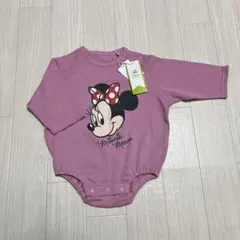 【新品タグ付き】ミニーマウスロンパース 70-80cm 未使用靴下3足セット