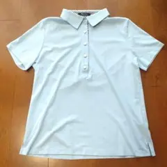 Aquascutum アクアスキュータム　ポロシャツ　10号　ゴルフ　綿100%のサムネイル