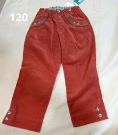値下げしました　petit jam コーデュロイ　長ズボン　パンツ　120