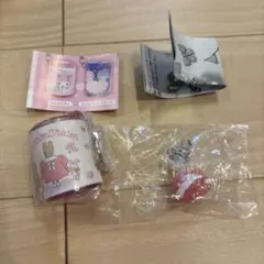 マロンクリーム　コインシリンダー3　ゆるっとめじるしアクセサリー