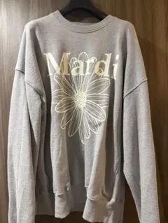 Mardi Mercredi スウェット トレーナー グレー