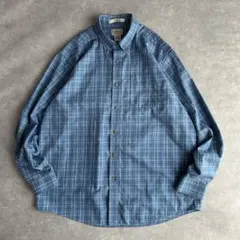 エルエルビーン BDシャツ コットンツイル 薄手 ウィンドウペンチェック
