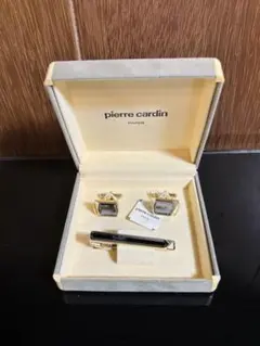 ピエールカルダン ネクタイピン カフス セット ゴールド シルバー