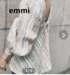 emmiファブリックブラウスのサムネイル