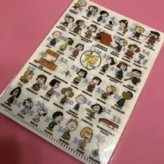 スヌーピー　ミニクリアファイル　A6 3枚セット