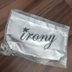 irony シルバー トートバッグ