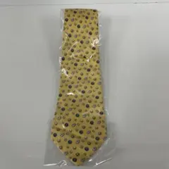 Salvatore Ferragamo イエロードットネクタイ