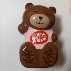 KitKat ベア型 空き缶 小物入れ