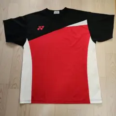 YONEX　Tシャツ Lサイズ　赤黒