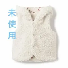 花柄ベビーベスト 70-90cm