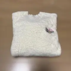 新品 サンリオ ハローキティ50周年 刺繍 ニットセーター Mサイズ