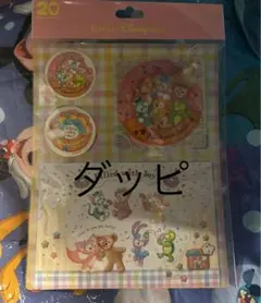 フィルドウィズジョイ ダッフィーフレンズ ドーナツ ポストカード シール付き