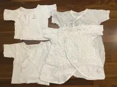 日本製 新生児 肌着 4点セット