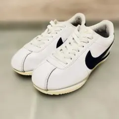 Nike コルテッツ ホワイト/ネイビー スニーカー 23cm