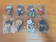 名探偵コナン ラバーストラップコレクションー 8個セット