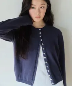 新品 SeaRoomlynn Sheer RIB Frillカーディガン - メルカリ