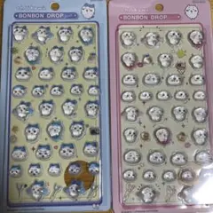 ちいかわ　はちわれ　ボンボンドロップシール　2枚