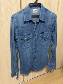 【サイズM】Lee デニムシャツ 長袖