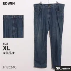 ★美品★ EDWIN パンツ　ストレート　デニム　503　ライトフレックス　綿混のサムネイル