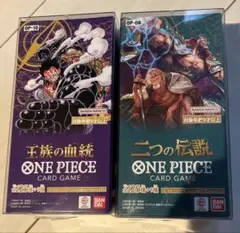 ワンピースカードゲーム 強大な敵 2BOX テープカット有り - メルカリ