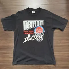 89年 USA製 デトロイトピストンズ ヴィンテージTシャツ NBA 希少 XL