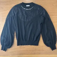 axes femme ブラック ニット 長袖のサムネイル