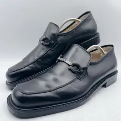 極美品✨サルヴァトーレフェラガモ ガンチーニ ビットローファー 黒 7D 25