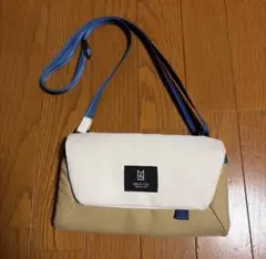 MILESTO ミレスト ショルダーバッグ サコッシュ ベージュ ブルーのサムネイル