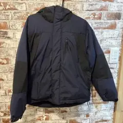 ネイビー フード付き ジャンパー　M