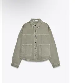 ZARA ポケットデニムジャケット