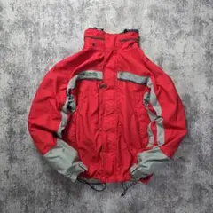 90s Columbia インターチェンジ ナイロンジャケット 赤