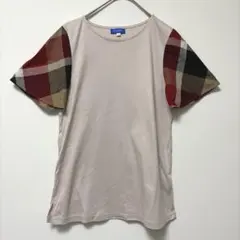 BLUE LABEL CRESTBRIDGE 半袖Tシャツ チェック柄 38のサムネイル