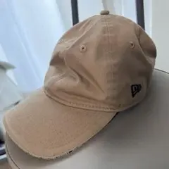 New Era ベージュキャップ ニューヨークヤンキース