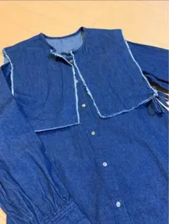 archives デニム 長袖シャツ フリンジ付きのサムネイル