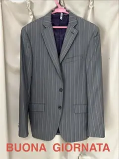 BUONA GIORNATA ストライプ ビジネスジャケット L