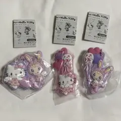 メゾピアノ×ハローキティ ラバーマスコット エンジェルver. 3個セット