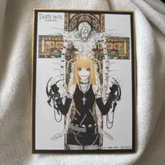 DEATHNOTE展 入場特典 色紙 弥海砂