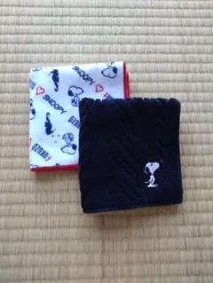 スヌーピー　タオルハンカチ　セット