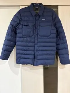 Patagonia パタゴニア サイレントダウンシャツ Navy M