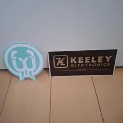 Keeley Electronics walrus audio ステッカー 2枚