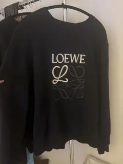 【LOEWE】ブラック スウェットトレーナーのサムネイル