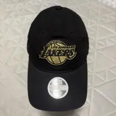 【海外】ニューエラ キャップ ロサンゼルス・レイカーズ ブラック キラキラ 帽子