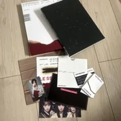 LE SSERAFIM UNFORGIVEN DUSTY AMBER