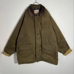 WOOL RICH ウールリッチ　裏地チェック　中綿入り　ハンティングジャケットのサムネイル