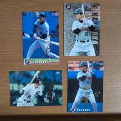 プロ野球　片岡篤史 サイン入りカードセット