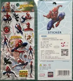 MARVEL スパイダーマン ステッカーのサムネイル