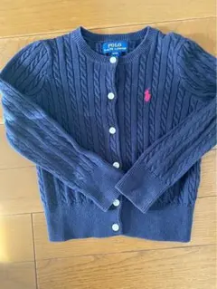 Polo Ralph Lauren ネイビー ケーブルニット セーター 3T
