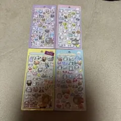 【正規品】 ボンボンドロップシール　イオン限定　　4枚セット あにまる　ばーど