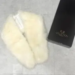 美品✨ SAGA FURSフォックス リアルファー 毛皮 ショール 成人式 白